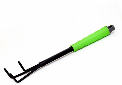 LAVNIK Hand Cultivator Garden Tool Rust Proof Strong Strong Bold Looked Plastic Handle Garden Tool Kit(1 Tools)