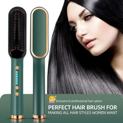 Nesha Straightener Comb for Women & Men, Hair Styler, Straightener machine Brush Hair Straightener(Multicolor)