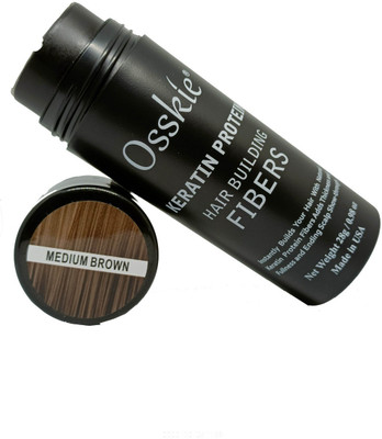 Stylazo medium brown ReGrowth Hair Building Fiber Hair Hair Volumizer Fiber Hair Powder(28 g)