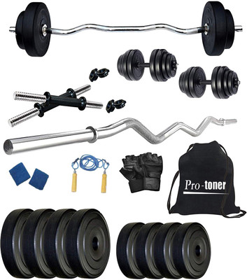 Protoner 18 kg PVC18GBWR Home Gym Combo