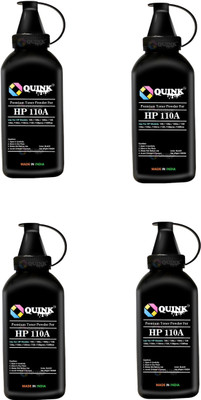QUINK W1112A / 110A Premium Black Refill Toner Powder for HP 110A Toner Crtridge Black Ink Toner Powder