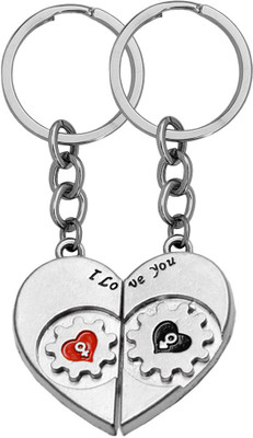 Shiv Jagdamba Valentine Gift I Love You Husband Wife Set Of 2 Keyring To FriendsShivkey202193 Key Chain