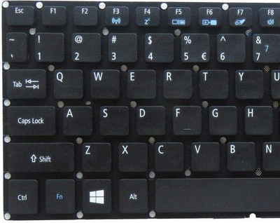 TechSonic ACER Aspire E5-473 E5-422 E5-422G E5-474 E5-474G E5-491G Laptop Keyboard Replacement Key