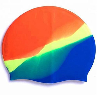 Aibzi Swimming Cap for Kids for Long Hair,Swimming Hats for Women Men Swimming Cap Swimming Cap(Pack of 1)