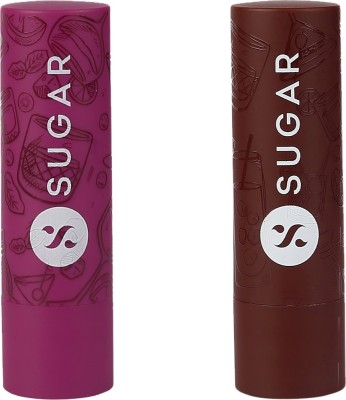 SUGAR Cosmetics Tipsy Lips Moisturizing Balm 04 L.I.I.T & 07 Bramble(Pack of: 2, 9 g)