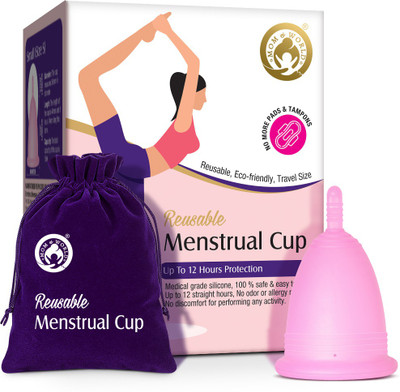 Mom & World Medium Reusable Menstrual Cup(Pack of 1)