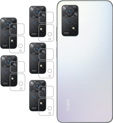 Vatsin Back Camera Lens Glass Protector for Redmi Note 11 Pro(Pack of: 10)