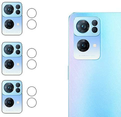 LIGHTWINGS Back Camera Lens Glass Protector for Camera Lens Protector Oppo Reno 7 Pro 5G Camera Lens Protector (Pack of 3)(Pack of: 3)