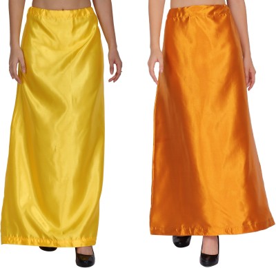 REEZZ PT02-PT20-Lemon-CopperGold Satin Blend Petticoat(Free)