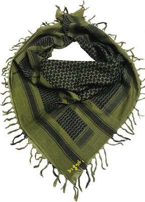 Digniti Embroidered, Woven Pure Cotton Men & Women Scarf
