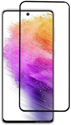 CASEHUNT Edge To Edge Tempered Glass for Samsung Galaxy A73 5G(Pack of 1)