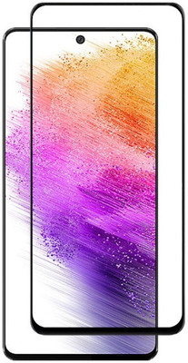 MOBIGENIX Edge To Edge Tempered Glass for SAMSUNG Galaxy A73 5G , SAMSUNG GALAXY A73 5G(Pack of 1)