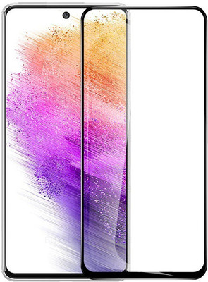 MOBIGENIX Edge To Edge Tempered Glass for SAMSUNG Galaxy A73 5G , SAMSUNG GALAXY A73 5G(Pack of 1)