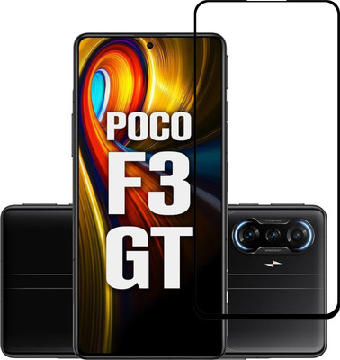 MobileBukket Edge To Edge Tempered Glass for Poco F3 GT(Pack of 1)