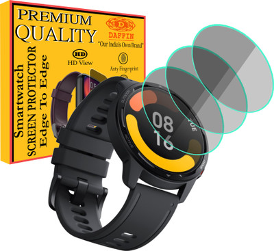 daffin Screen Guard for Xiaomi Watch S1 Active(Pack of 3)