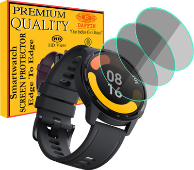 daffin Screen Guard for Xiaomi Watch S1 Active(Pack of 3)
