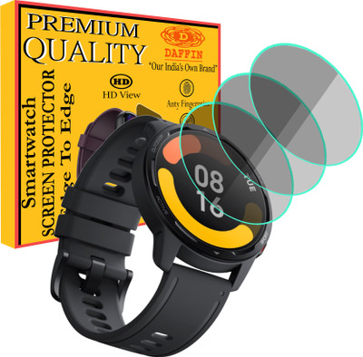 daffin Screen Guard for Xiaomi Watch S1 Active(Pack of 3)