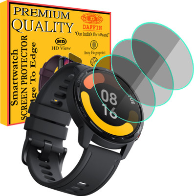daffin Screen Guard for Xiaomi Watch S1 Active(Pack of 3)