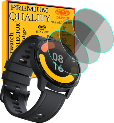 daffin Screen Guard for Xiaomi Watch S1 Active(Pack of 3)