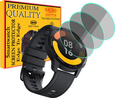daffin Screen Guard for Xiaomi Watch S1 Active(Pack of 3)