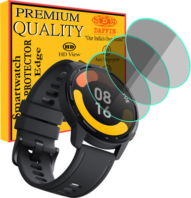 daffin Screen Guard for Xiaomi Watch S1 Active(Pack of 3)