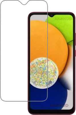 AKSHUD Tempered Glass Guard for SAMSUNG Galaxy A03, SAMSUNG A03(Pack of 1)