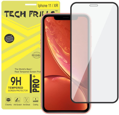 Tech Frills Tempered Glass Guard for Iphone 11(Pack of 1)