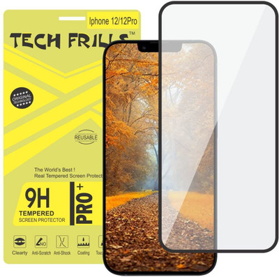 Tech Frills Tempered Glass Guard for Iphone 12/12 Pro(Pack of 1)
