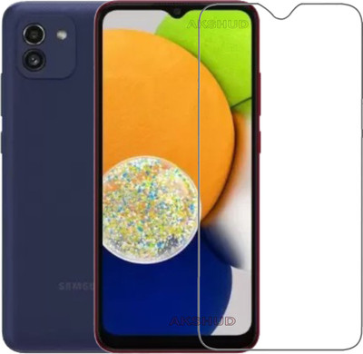 AKSHUD Tempered Glass Guard for Samsung Galaxy A03(Pack of 1)