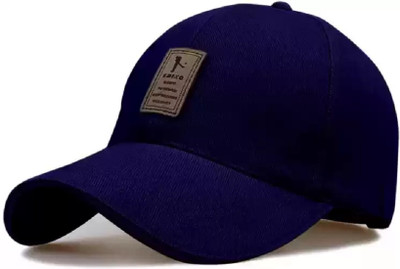 Brostin Applique, Solid, Self Design Skull Cap Cap