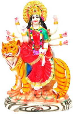M Enterprises Decorative Showpiece  -  8 cm(Marble, Multicolor)