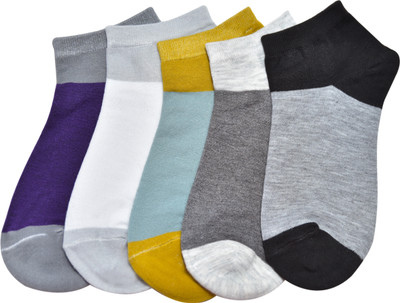 SOXSTER Unisex Low Cut(Pack of 5)