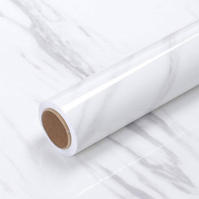 KUMAR Abstract White Wallpaper(122 cm x 30 cm)