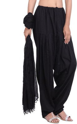 fheo Regular Fit Women Black Trousers