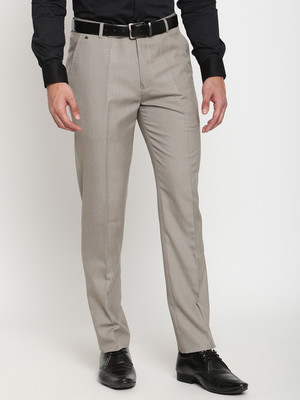 CANTABIL Regular Fit Men Beige Trousers