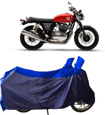 SMDP Two Wheeler Cover for Royal Enfield(Interceptor 650, Blue)