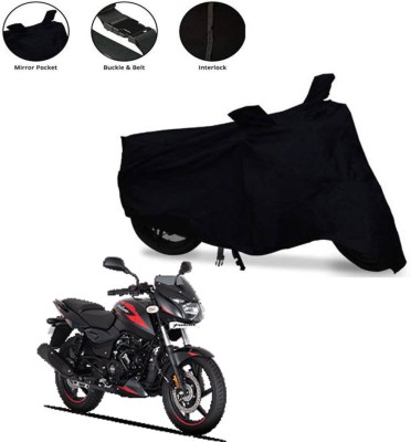 AutoGalaxy Waterproof Two Wheeler Cover for Bajaj(Pulsar 150 BS6, Black)