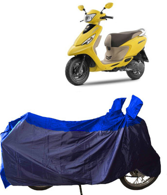 SMDP Two Wheeler Cover for TVS(Scooty Zest 110, Blue)