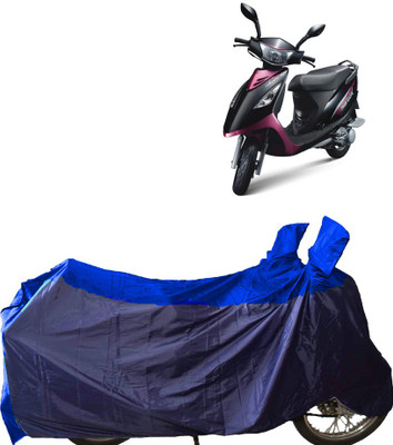 SMDP Two Wheeler Cover for TVS(Scooty Streak, Blue)