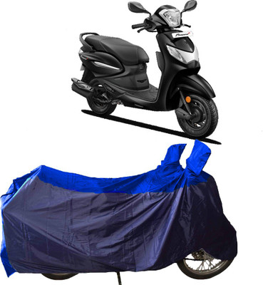 SMDP Two Wheeler Cover for Hero(MotoCorp Pleasure Plus, Blue)