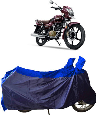 SMDP Two Wheeler Cover for TVS(Radeon, Blue)