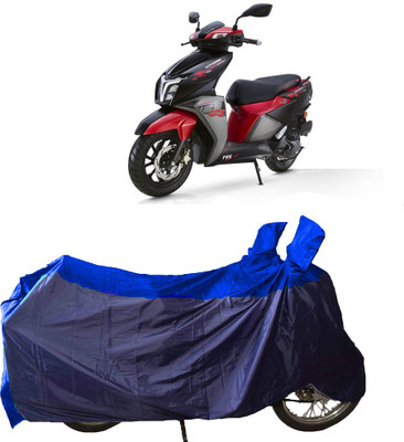 SMDP Two Wheeler Cover for TVS(NTORQ, Blue)