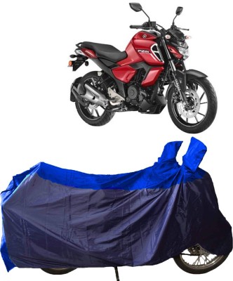 SMDP Two Wheeler Cover for Yamaha(FZ-S FI, Blue)