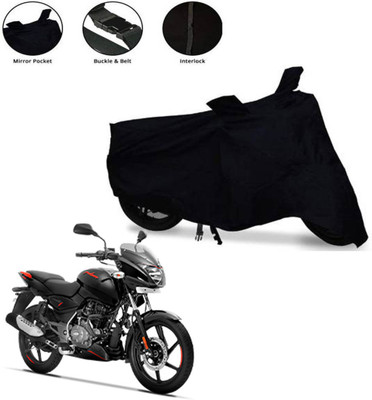 AUTOCAD Waterproof Two Wheeler Cover for Bajaj(Pulsar 125 Neon, Black)