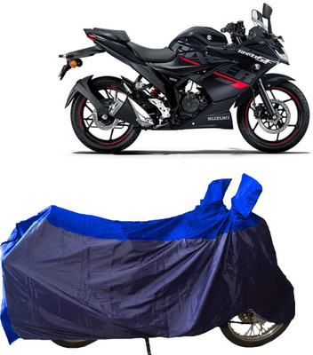 SMDP Two Wheeler Cover for Suzuki(Gixxer SF, Blue)