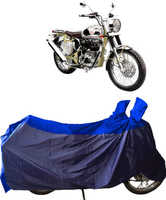SMDP Two Wheeler Cover for Royal Enfield(Bullet Trials 500, Blue)
