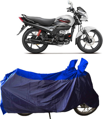 SMDP Two Wheeler Cover for Hero(Passion Pro i3S, Blue)