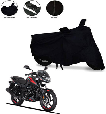 AutoGalaxy Waterproof Two Wheeler Cover for Bajaj(Pulsar 180F, Black)
