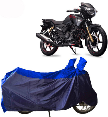 SMDP Two Wheeler Cover for TVS(Apache RTR 160, Blue)