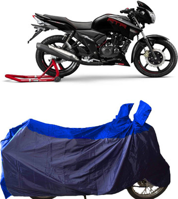 SMDP Two Wheeler Cover for TVS(Apache RTR 180, Blue)